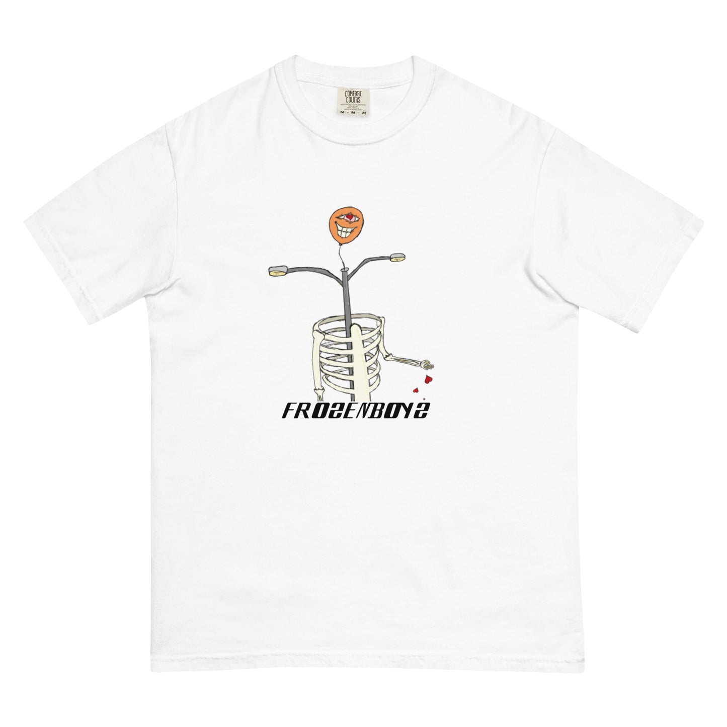 Bad Patchwork x Frozenboyz "Bones" Tee (White)