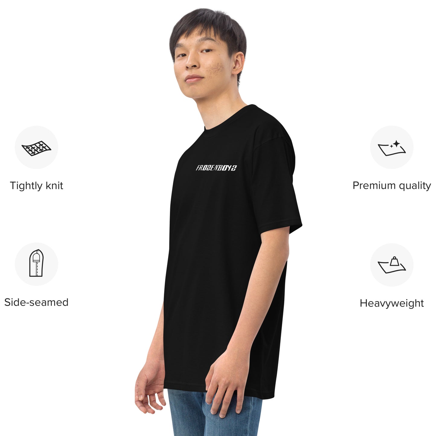 Frozenboyz Word Logo Tee (Black)